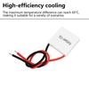 SeasBoat TEC1-04902 K16 DC 5V Thermoelectric Cooler Peltier DIY 20*20MM 2A of Semiconductor Rrefrigeration Electronic Kit