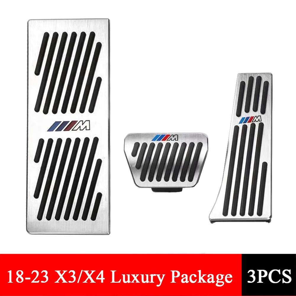 BBXBL1 Suitable for BMW 3 Series 5 Series Modified X3 Anti-slip Accelerator Pedal Set 7 Series Brake X4 X2 X6 X5 X1 Car Accessories