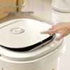 Premium Wheeled Square Trash Can with Lid - Large Capacity for Home Use in Living Room, Bedroom, Kitchen, and More