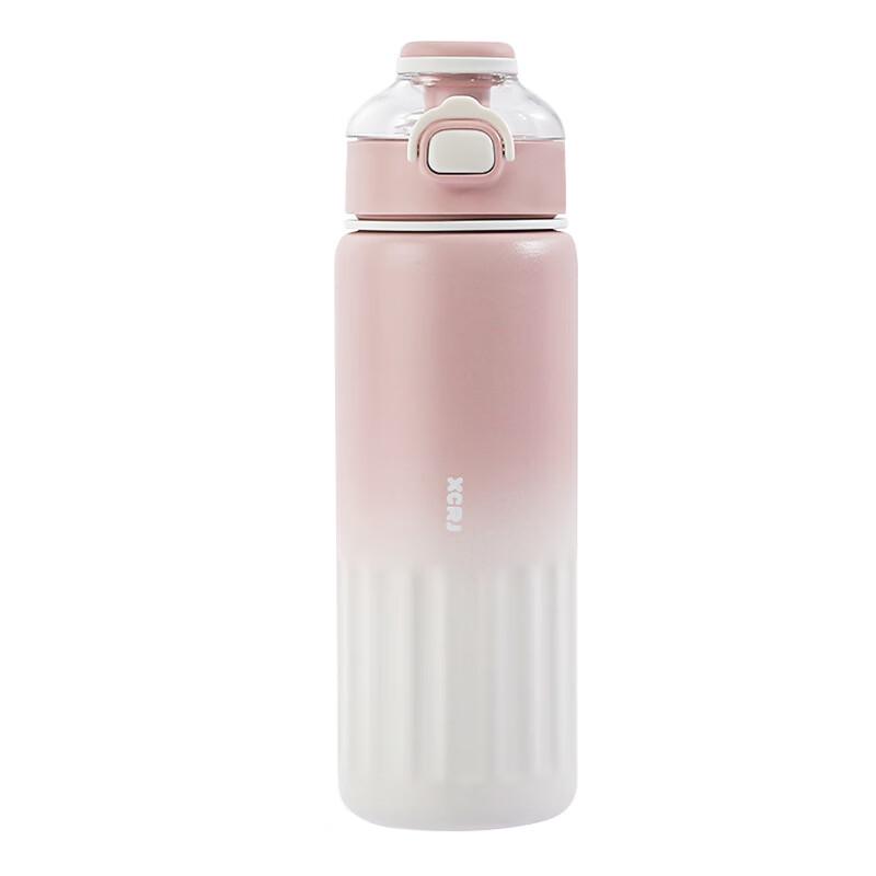 

Changbaosen Portable Gradient Straw Water Bottle