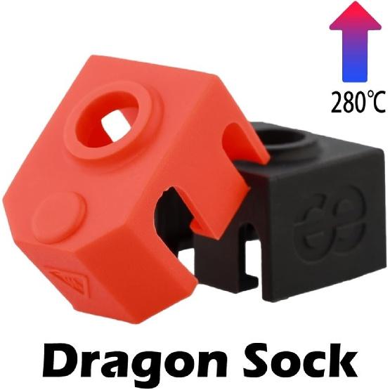 

OPRIX Phaetus Dragon Силиконовые носки для хотэнда 3D-принтера для защиты от температуры, совместимые с нагревательным блоком Dragon для Voron 0/1.8/2.4 (цвет : медь 2PCS