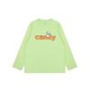 Cute Cartoon Print Collection: Trendy Unisex Korean-Style Long-Sleeve Tees