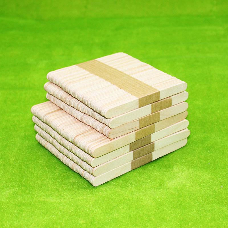 Birch Wooden Popsicle Sticks, 93x10x2mm, Ideal for Ice Cream and DIY Projects, Large Quantity Available.