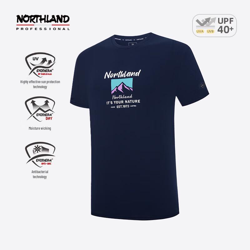 Northland Мужская летняя футболка с коротким рукавом NTSET5218S 17592A 4190₽