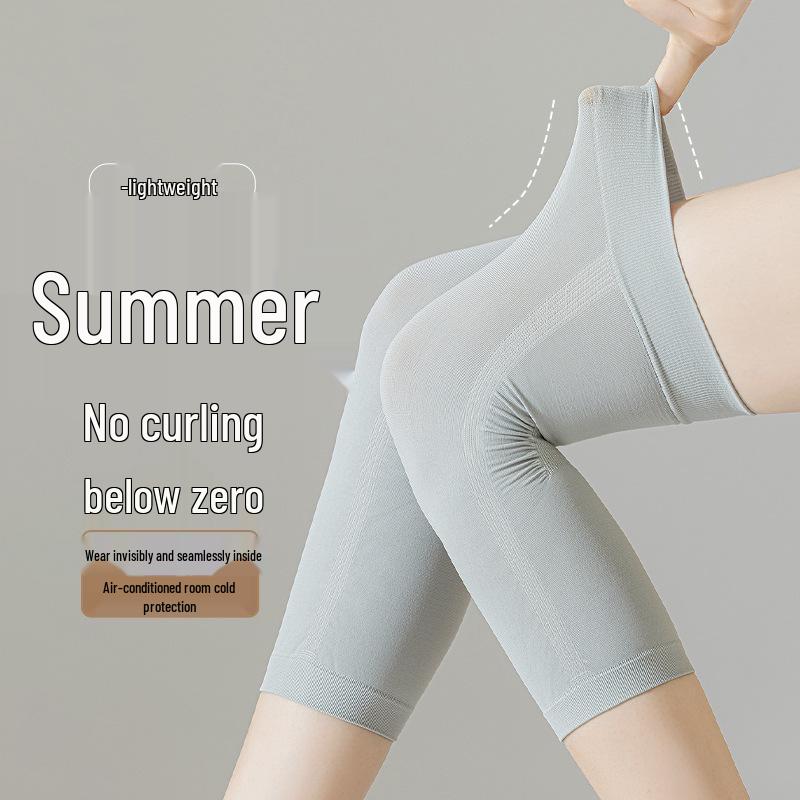 Genunchiere pentru femei din modal respirabil: Mânere de picior sport fără cusături de vară