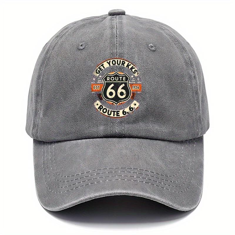 pc Adjustable Washed Baseball Cap Compatible for Unisex Women Number Letter Print Hand Washable Textile Cap Suitable