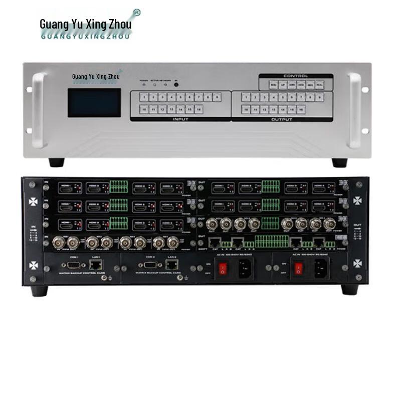 

GY-HD1616 16x16 Hybrid Video Matrix Switcher
