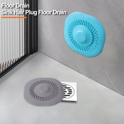 Press Type Pipe Sealing Plug Sink Filter Stopper Washbasin Kitchen Sink Hair Plug Bath Floor Drain Plug Bathroom Accessories