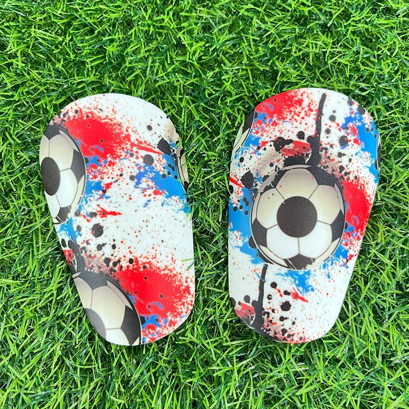 1Pair Football Shin Pad Soccer Training Leg Guard Protective Equipment Wear-Resistant Shock Absorbing Leg Protect