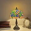 Yangfeng Tiffany Table Lamp for Bedroom, Bar, or Restaurant - Creative Handmade Christmas Gift
