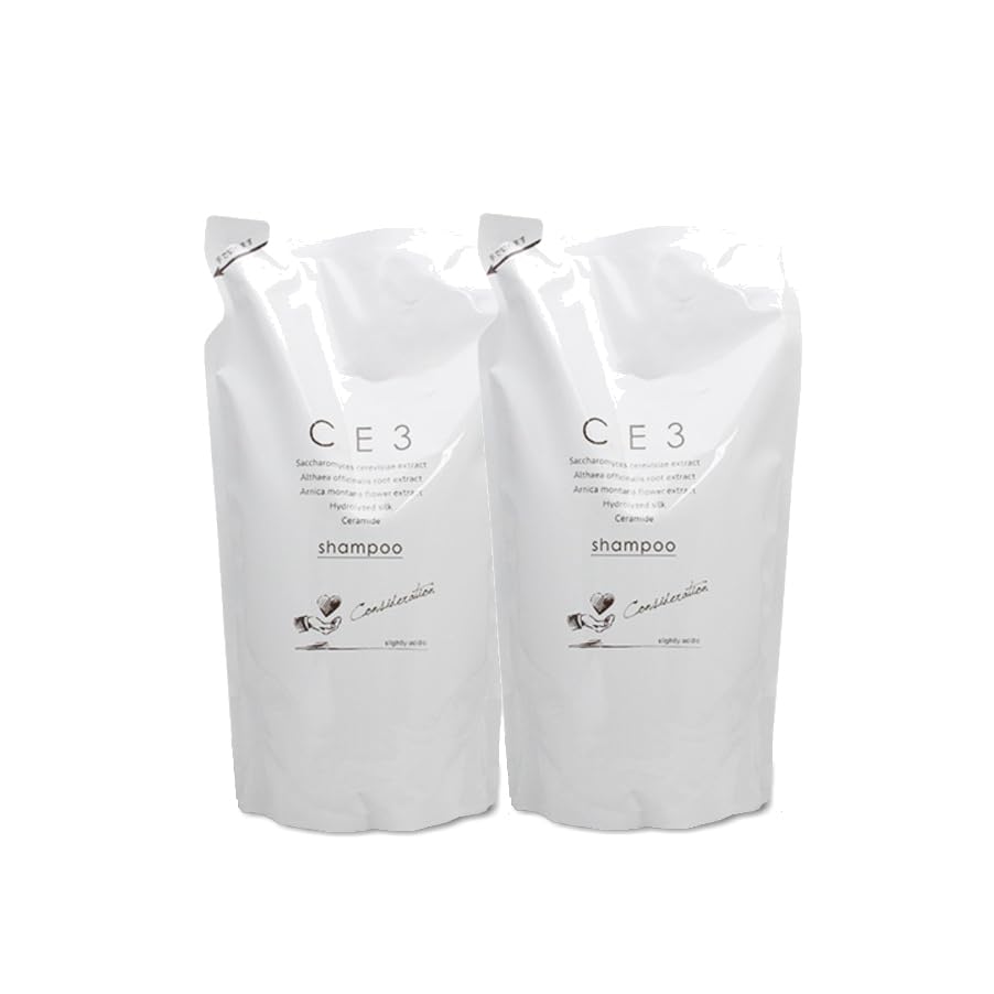 

[Value Set] CE3 Shampoo 800ml 2-piece set Salon exclusive product Weakly acidic type that can be used by the whole family, from adults to children.