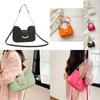 Fashionable Retro Single Shoulder Bag Pu Leather Trendy Crossbody For Women