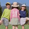 ASK JUNIOR Kids' Long-Sleeve Raglan Contrast Reflective T-Shirt