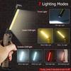 Rechargeable COB Work Light w/Magnet Base,360° Rotating Hook,XPE LED,Portable Camping Light,Outdoor,Emergency,Reading,Fishing