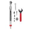Offset Wrench Extender Heavy Duty Ratchet Impact Extension 2 In 1 Manual Automatic with 1 2in Adapter for Electric Drill