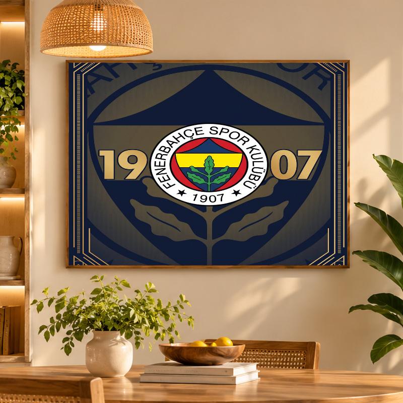 5D Diamond Painting Fenerbahçe FC DIY Full Drill Diamond Art Kit Home Decoration