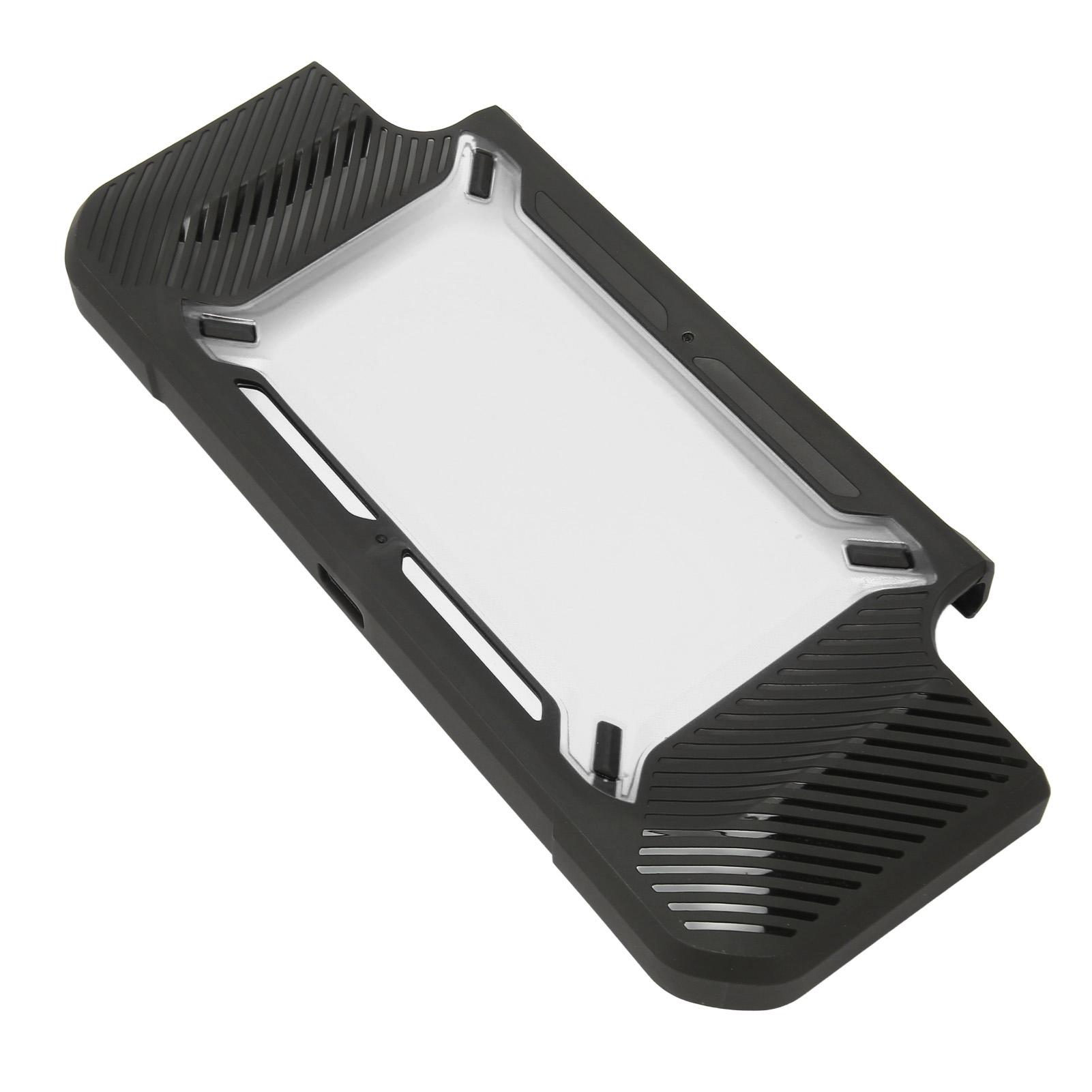 

Game Console Protective Cover TPU Drop Protection Protective Case Heat Dissipation Back Cover for черный белый