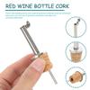 1PC Stainless Steel Oil And Vinegar Dispenser with Stopper Cork Plug - Kitchen Pourer for Dry Red Wine And Olive Oils