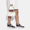 Coach Bolso de Hombro Teri 25 Logo Clásico Piel Sintética para Mujer Bolso de Hombro Blanco CA548-IMRFF