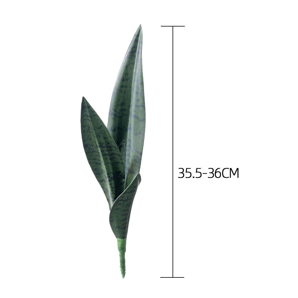No Watering Required Artificial Snake Plant Indoor Decoration Easy Setup Long-Lasting Quality Sturdy Materials