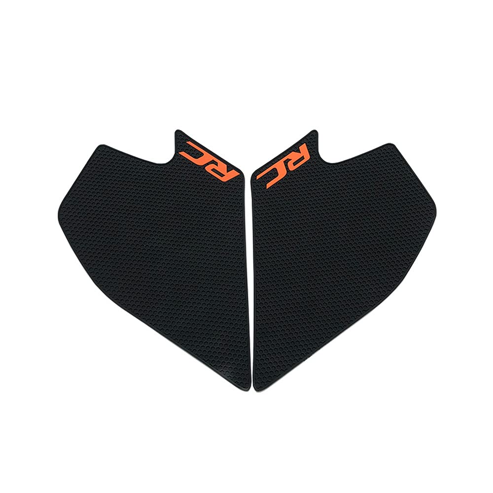

AL-mart Motorcycle Knee Grip Pads Side Tank Pads Traction Pads Thermal Scratch Resistant for KTM RC390 2014-2021 (Side) чёрный