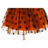 Halloween Bedrucktes Mesh-Kleid Kleid Hexenhut Pompon Dreiteiliges Set Mädchenkleid 936 Lieblingskleid für kleine Mädchen Kleider