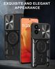 Slide Lens Armor Funda for Samsung Galaxy F06 5G Case for Samsung Galaxy M06 5G A06 4G A05 Case Magnetic Ring Stand Holder Cover