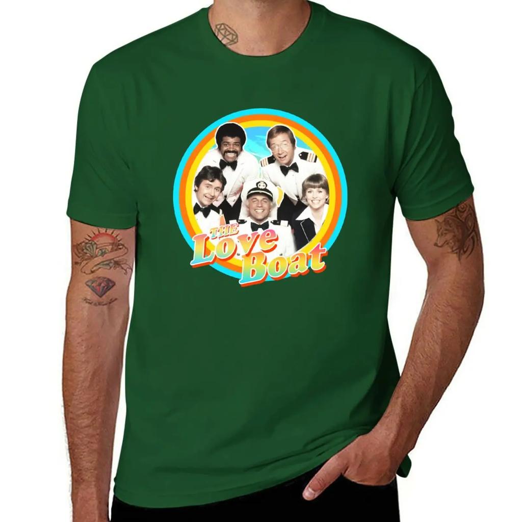 The Love Boat - Retro T-Shirt customizeds kawaii clothes t shirts for graphic