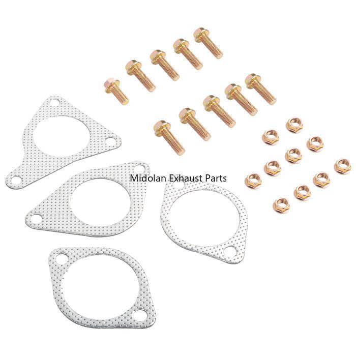 Exhaust Pipe Downpipe for INFINITI 2016 2017 Q50 Q60 VR30 3 Inch 3.0L