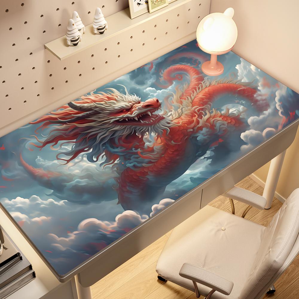 

Chinese Dragon Mouse Pad Keyboard XXL Large Mouse Mats Game Gaming Accessories Office Computer PC Gamer Laptop Desk Mat HYBXAXC 600x300x2mm