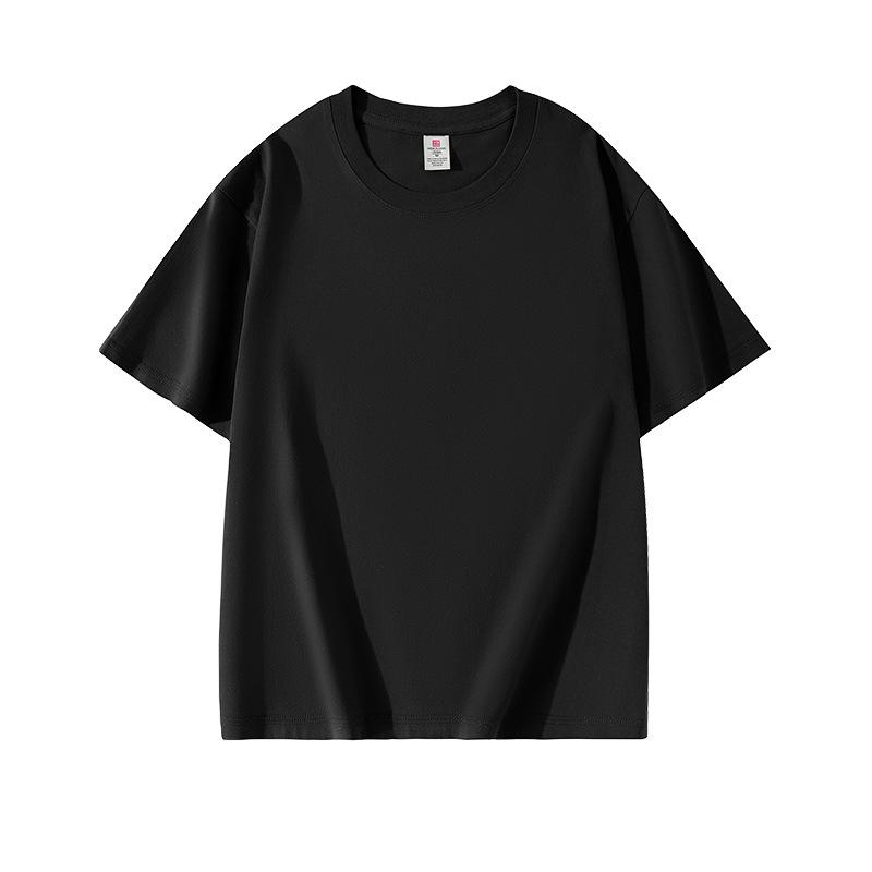 VEZFAA Women's Fashion Casual Solid Color Print Summer Spring Short Sleeve O-Neck Blouses & Shirts