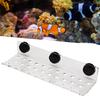 Aquarium Meerwasser Korallen Racks Halterung Halter Fischtank Knopfframe Verbesserter Saugfuß 32 Löcher
