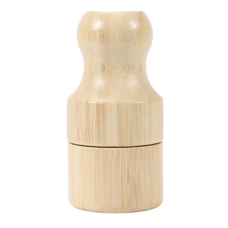 Sponge Cutting Board Wax Applicator With Wooden Base Oil Applicator For Kitchen Maintenances Cutting Board