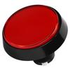 60mm Big Round Flat Button with LED Light 3‑Foot Switch for Crane Machine Game Console
