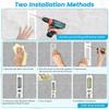 Liquid Soap Dispenser 400ml Wall Mounted Refillable for Bathroom Kitchen Hotel Shower Gel Lotion Pump for Toilet Bathroom Hotel