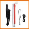 Electronic Blind Cane Quick Expansion Foldable Red Reflective Film Walking Blind Stick Obstacle Detection for Outdoor Use
