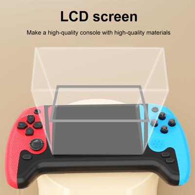 Retro Handheld Game Console 3.5inch LCD Screen TV Connect Portable Game Console 1200mAh Nostalgic Game Console for Single Player