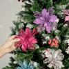 10Pcs Artificial Flowers 11/16CM Fake Flower For Home Decor Party Supplies Christmas Decoration Ornaments Garland Accessories