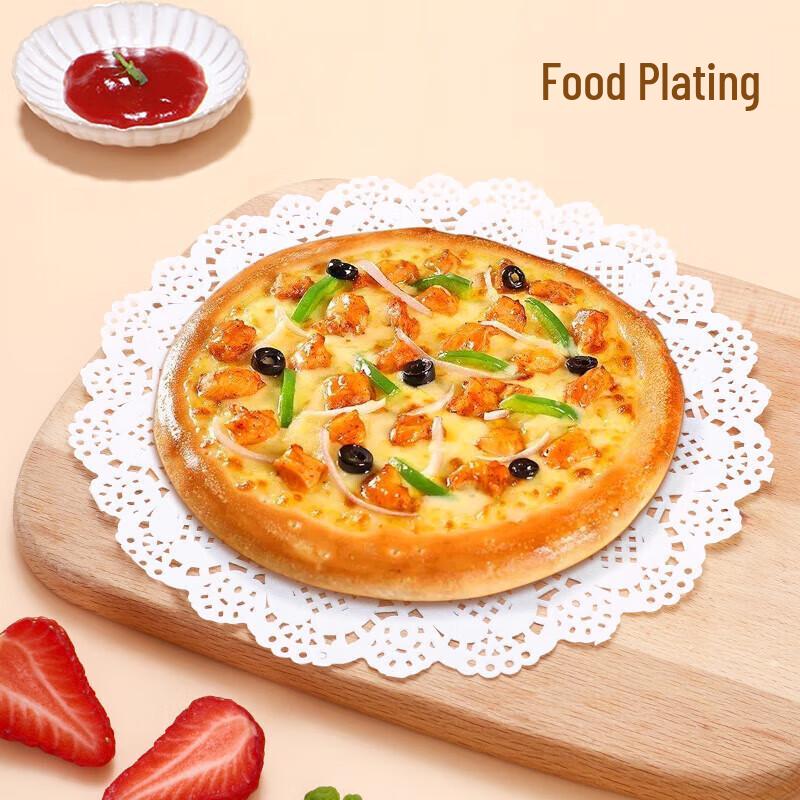 MeiChu Disposable Lace Edge Baking & Oil Absorbing Paper