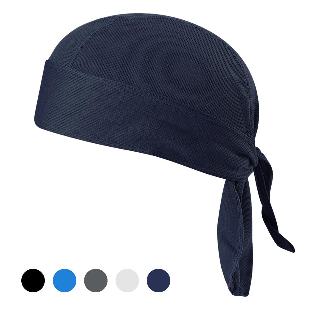 1pc Cycling Headscarf Quick-dry Sun-Protective Hat Bicycle Headband Sweat-wicking Cap Hard Hat Liner for Outdoor Cycling Sport