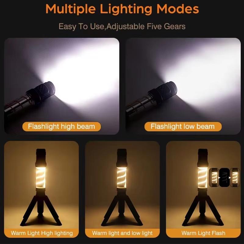 Mosquito Repellent LED Portable Camping Lanterns Waterproof Torch with Hook Tripod Outdoor Tent Camping Mosquito Killer Lights