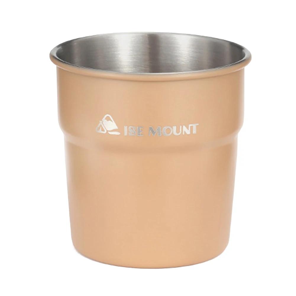 300ML Beer Wine Cups Stainless Steel Camping Cup Coffee Cup Portable Lightweight for Home and Outdoor Use