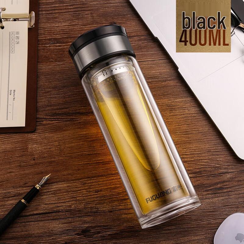 Fuguang Double-Walled Glass Tea & Water Cup