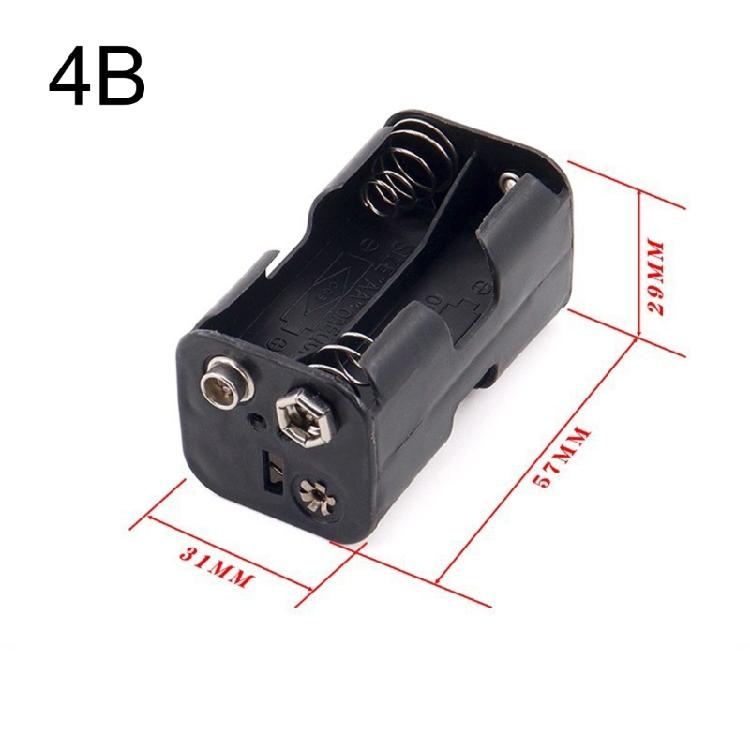 Shockproof 2/3/4/6/8 Slot LR06 Battery Holder Lightweight 2/3/4/6/8 Slots Container Battery Holder For Camping Equipment