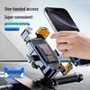 Shockproof Electric Vehicle Phone Holder for Motorcycles and Bicycles – Anti-shake, Navigation, Ideal for Food Delivery Riders