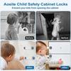 1PCS Child Safety Lock Baby Drawer Lock Child Anti-opening Cabinet Door Refrigerator Lock Buckle Baby Anti-pinch Safety Buckle