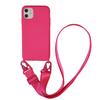 Silicone Crossbody Lanyard Phone Case for Note 20/S21/S22 Plus for 16/17 Waterproof Shockproof Anti-Shock Adjustable Necklace