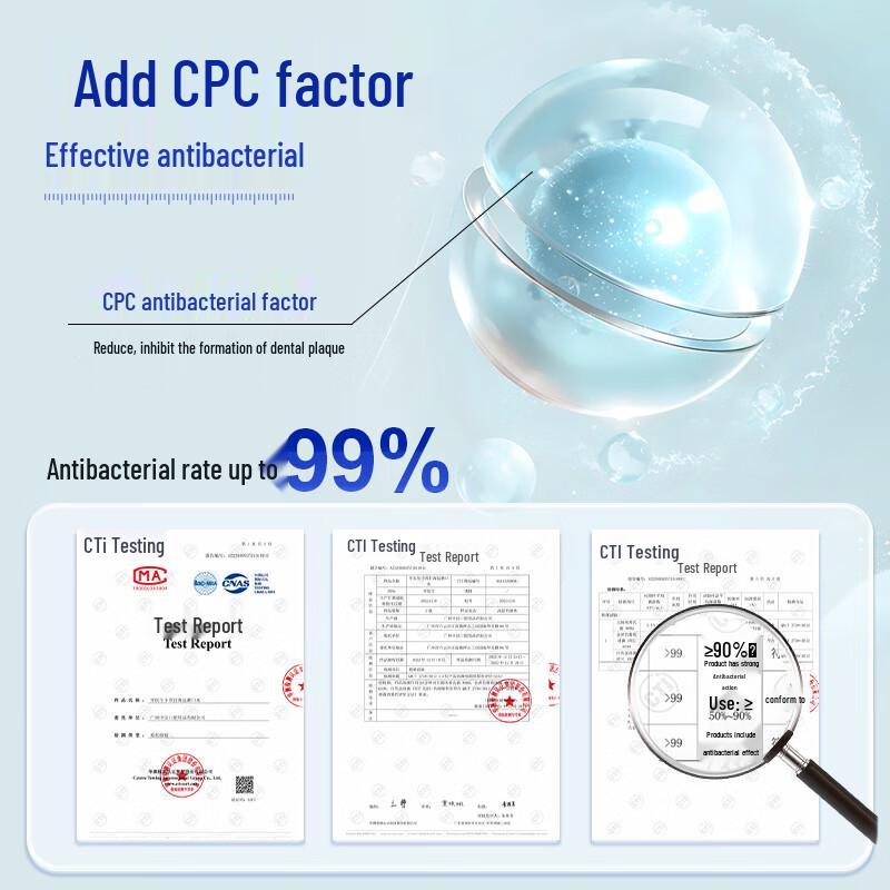 Yaeason Baking Soda Sea Salt Mouthwash 3-Pack