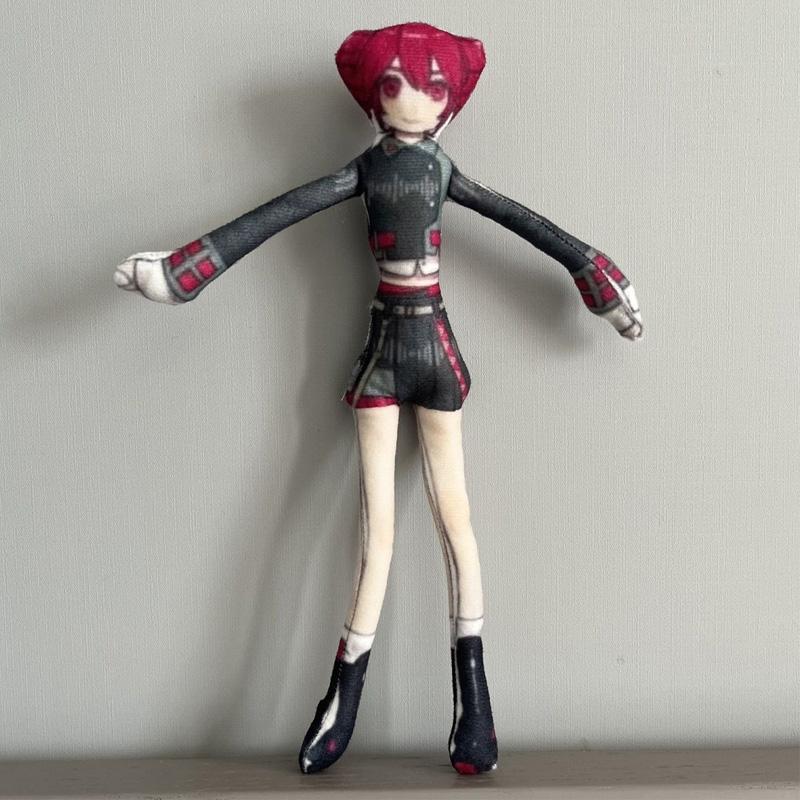 26cm Kasane Teto Plush Toys Twistable Abstract Doll Funny Peripheral Collectibles Interesting Desktop Ornament Gifts For Friends
