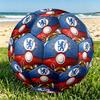 Chelsea Football Club Print Size 5 Soccer Ball, PU Wear Resistant Football for Match Training and Daily Practice, Birthday Gift for Soccer Fans